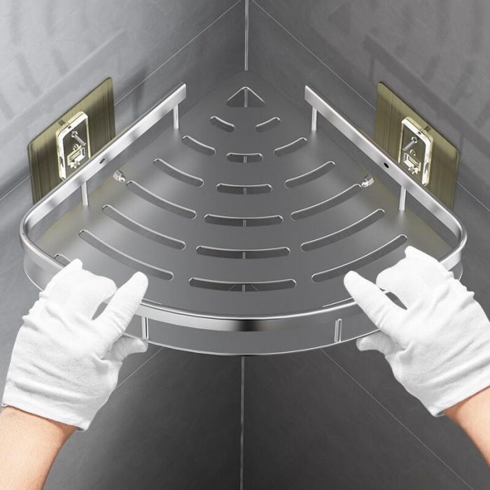 Esquinero Organizador 2 Niveles Aluminio