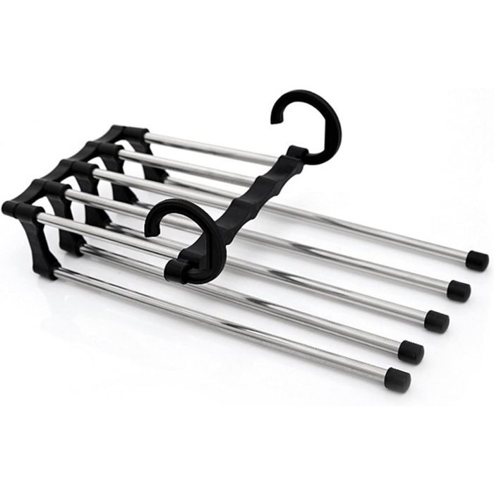 Percha Múltiple Extensible NEGRO