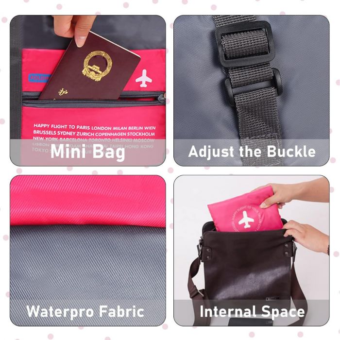 Bolso para Viaje Impermeable XL CELESTE