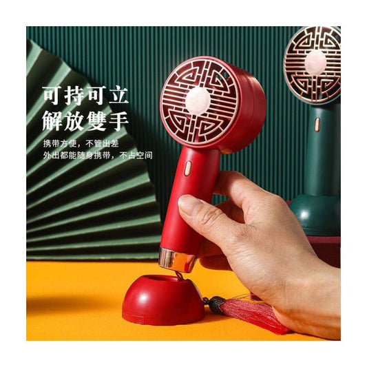 Ventilador de Mano Oriental con Porta Celular SKU G-ORIENTALFAN