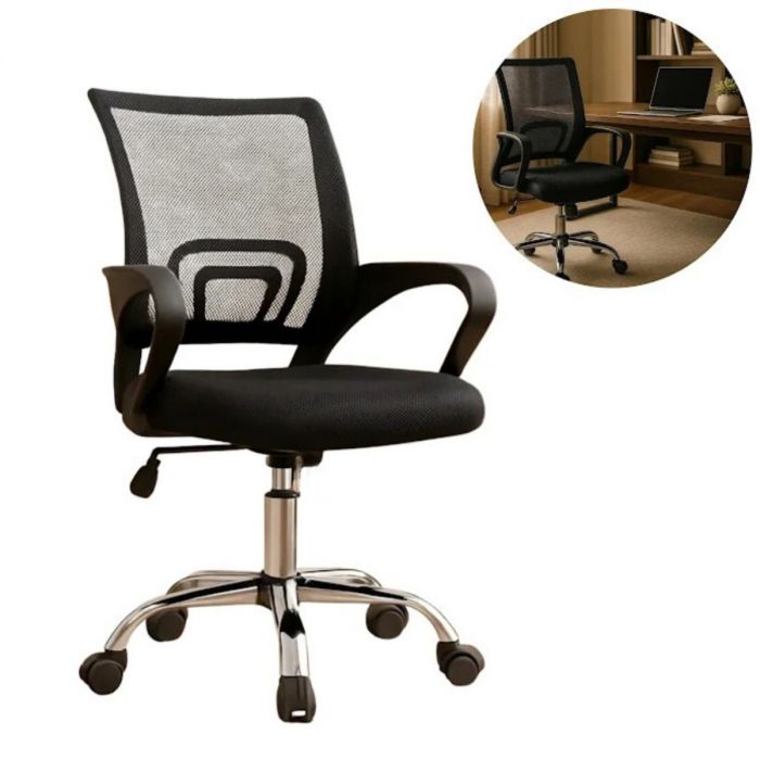 Silla de Oficina Ergonómica Apoyo Lumbar SKU DL1203-8