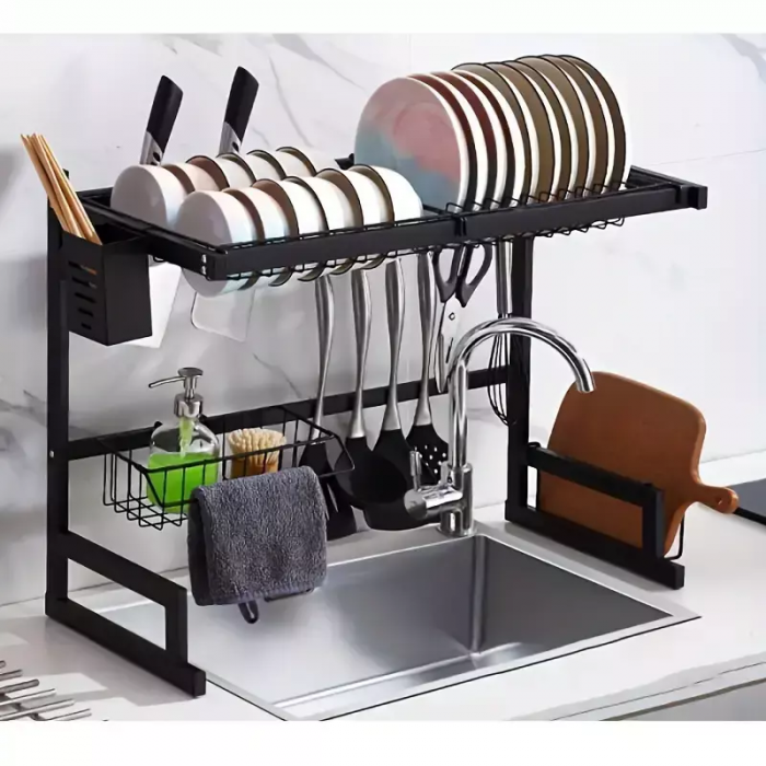 Escurridor Bacha 2 Niveles Rack Full Accesorios