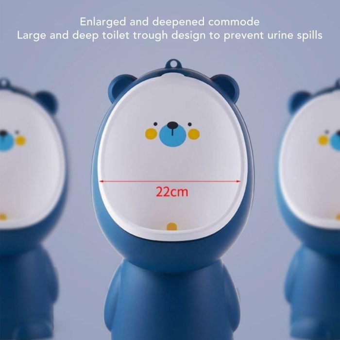 Mingitorio Infantil Regulable Oso Azul