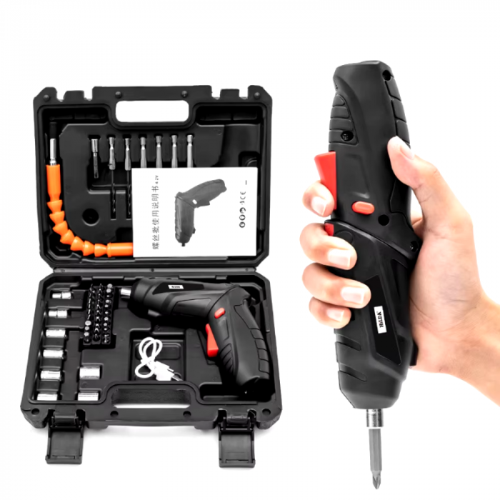 Kit Destornillador Inalámbrico 47 Piezas