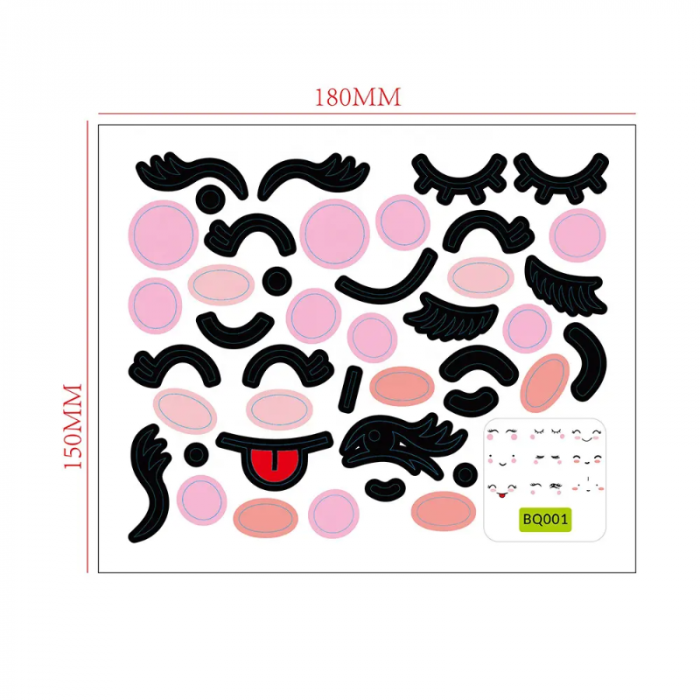 Espejo Autoadhesivo Personalizable Decorativo Niños Gatito