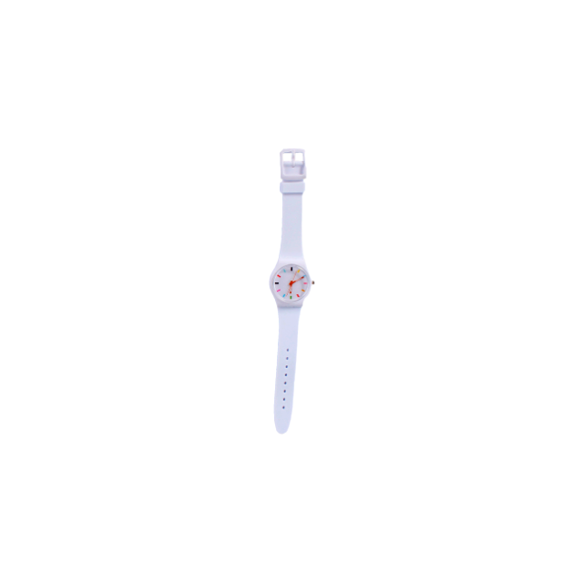 Reloj Muñeca Malla Goma Varios Colores Niños