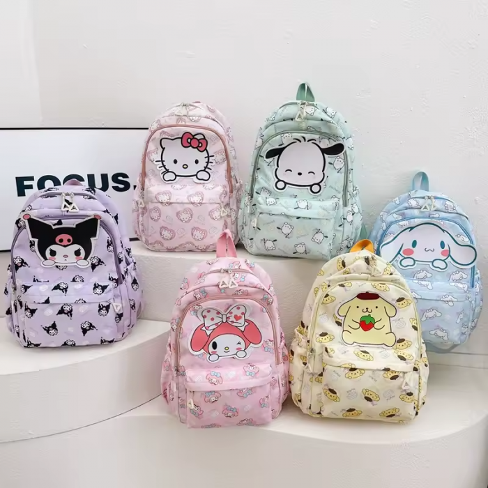 Mochila De Personajes Japoneses